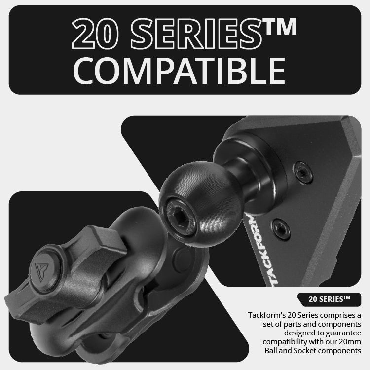 LINK™ Vent Mount Bracket With 20LITE Phone Holder | Choose Your Arm Length | 2021-2026 Ford F-150/Raptor & 2023-2026 Ford Super Duty