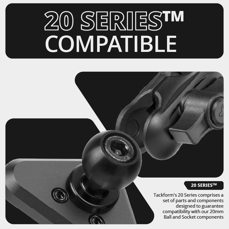LINK™ Vent Mount Bracket With Quad Lock Magnetic Phone Holder | ‘15-‘20 Ford F-150, ‘17-‘22 Super Duty, ‘18-‘21 Expedition (See Compatibility Info For Year/Trim Details)