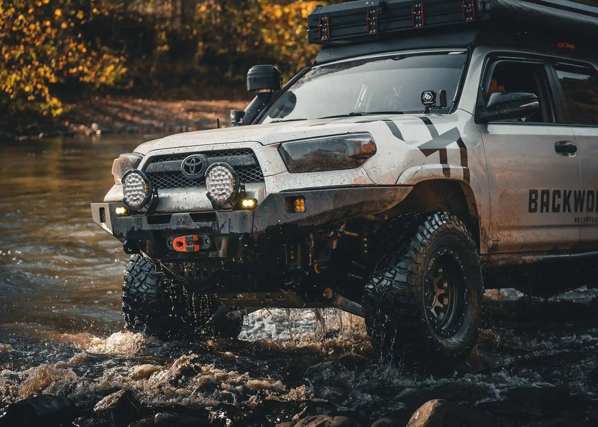 Hi-Lite Overland Toyota 4Runner Front Bumper 5th Gen (2010-2024) [No Bull Bar]