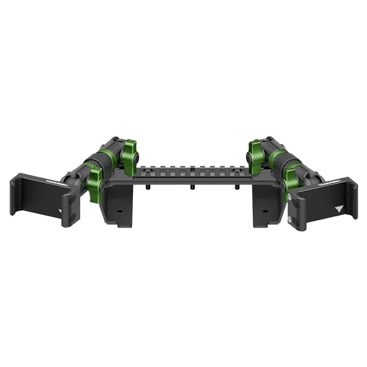 TRAXX™ - Assault Track Picatinny Dash Bracket With Dual 20LITE Phone Mounts | ‘15-‘20 Ford F-150, ‘17-‘22 Super Duty, ‘18-‘21 Expedition (See Compatibility Info For Year/Trim Details)