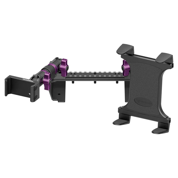 TRAXX™ - Assault Track Picatinny Dash Bracket With 20LITE Phone & Tablet Mounts | ‘15-‘20 Ford F-150, ‘17-‘22 Super Duty, ‘18-‘21 Expedition (See Compatibility Info For Year/Trim Details)