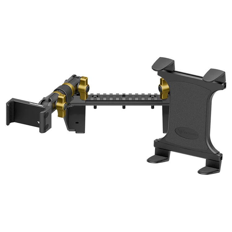 TRAXX™ - Assault Track Picatinny Dash Bracket With 20LITE Phone & Tablet Mounts | ‘15-‘20 Ford F-150, ‘17-‘22 Super Duty, ‘18-‘21 Expedition (See Compatibility Info For Year/Trim Details)