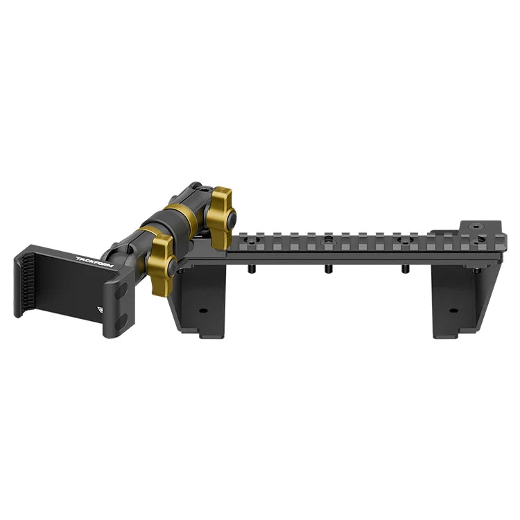 TRAXX™ - Assault Track Picatinny Dash Bracket With 20LITE Phone Mount | ‘15-‘20 Ford F-150, ‘17-‘22 Super Duty, ‘18-‘21 Expedition (See Compatibility Info For Year/Trim Details)