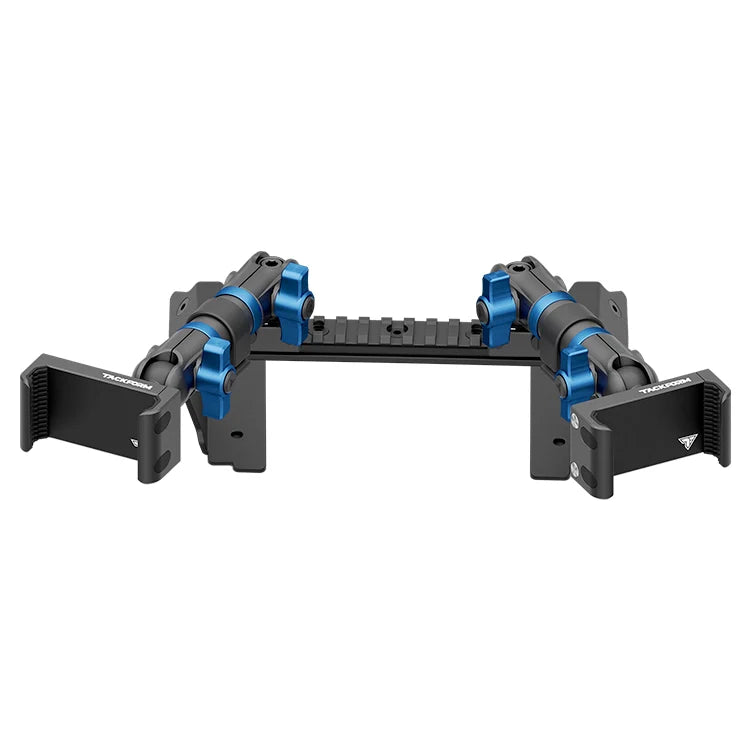 TRAXX™ - Assault Track Picatinny Dash Bracket With Dual 20LITE Phone Mounts | 2022 Ford Super Duty (Compatible With 12” Screen ONLY)