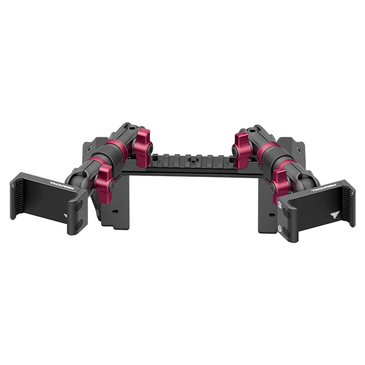 TRAXX™ - Assault Track Picatinny Dash Bracket With Dual 20LITE Phone Mounts | 2022 Ford Super Duty (Compatible With 12” Screen ONLY)