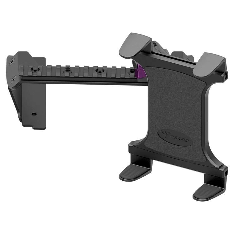 TRAXX™ - Assault Track Picatinny Dash Bracket With Tablet Mount | 2022 Ford Super Duty (Compatible With 12” Screen ONLY)