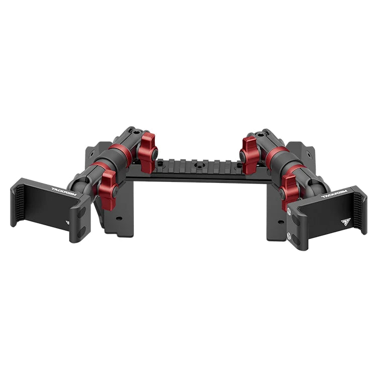 TRAXX™ - Assault Track Picatinny Dash Bracket With Dual 20LITE Phone Mounts | 2022 Ford Super Duty (Compatible With 12” Screen ONLY)