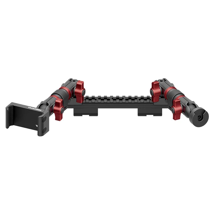 TRAXX™ - Assault Track Picatinny Dash Bracket With 20LITE Phone Holder & CB Microphone Holder | 2019-2023 Ford Ranger (WITHOUT Switch Panel)