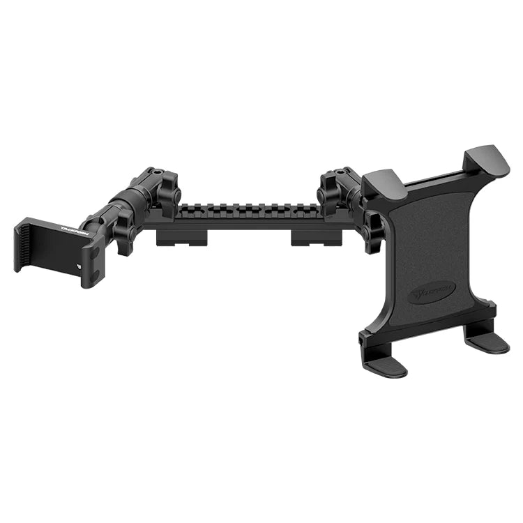 TRAXX™ - Assault Track Picatinny Dash Bracket With 20LITE Phone Holder & Tablet Holder | 2019-2023 Ford Ranger (WITHOUT Switch Panel)