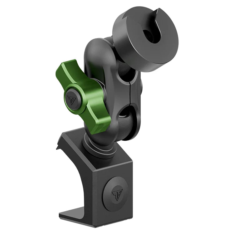 LINK™ CB Microphone Mount With Top Dash Clip | 2" Arm | 2021-2026 Ford Bronco | 6th Generation | (NOT FOR LEATHERETTE STITCHED DASH)