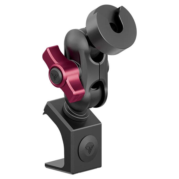 LINK™ CB Microphone Mount With Top Dash Clip | 2" Arm | 2021-2026 Ford Bronco | 6th Generation | (NOT FOR LEATHERETTE STITCHED DASH)