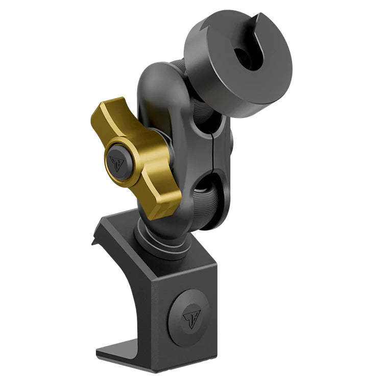 LINK™ CB Microphone Mount With Top Dash Clip | 2" Arm | 2021-2026 Ford Bronco | 6th Generation | (NOT FOR LEATHERETTE STITCHED DASH)