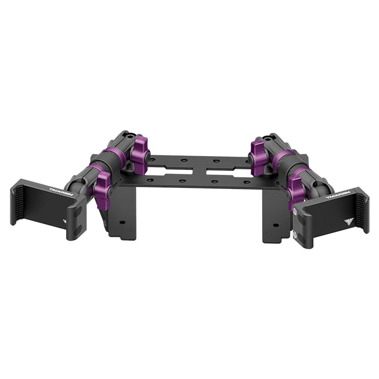 TRAXX™ - Fast Track Dash Bracket With Dual 20LITE Phone Mounts | 2022 Ford Super Duty (Compatible With 12” Screen ONLY)