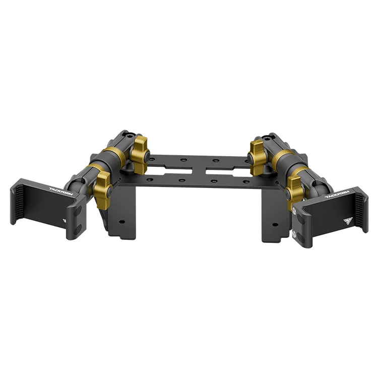 TRAXX™ - Fast Track Dash Bracket With Dual 20LITE Phone Mounts | 2022 Ford Super Duty (Compatible With 12” Screen ONLY)