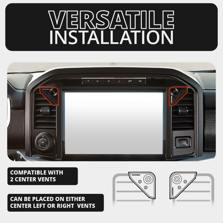 LINK™ Vent Mount Bracket | 2021+ Ford F-150/Raptor & 2023-2026 Ford Super Duty