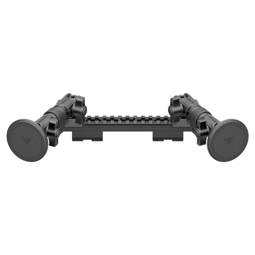 TRAXX™ - Assault Track Picatinny Dash Bracket With Dual MagSafe Phone Holders | 2019-2023 Ford Ranger (WITHOUT Switch Panel)