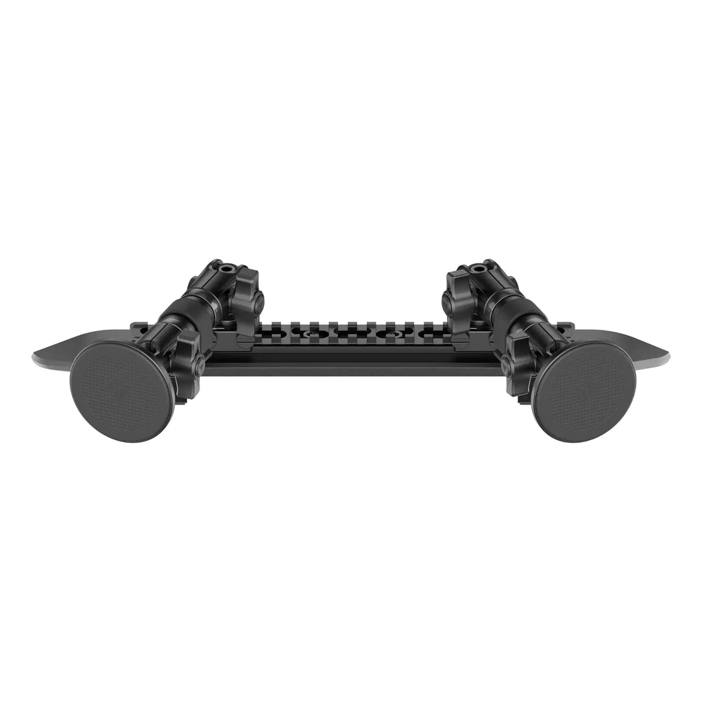 TRAXX™ - Assault Track Picatinny Dash Bracket With Dual MagSafe Phone Mounts | 2021+ Ford F-150 (See Compatibility Info For Specific Year/Trim Fitment Details)