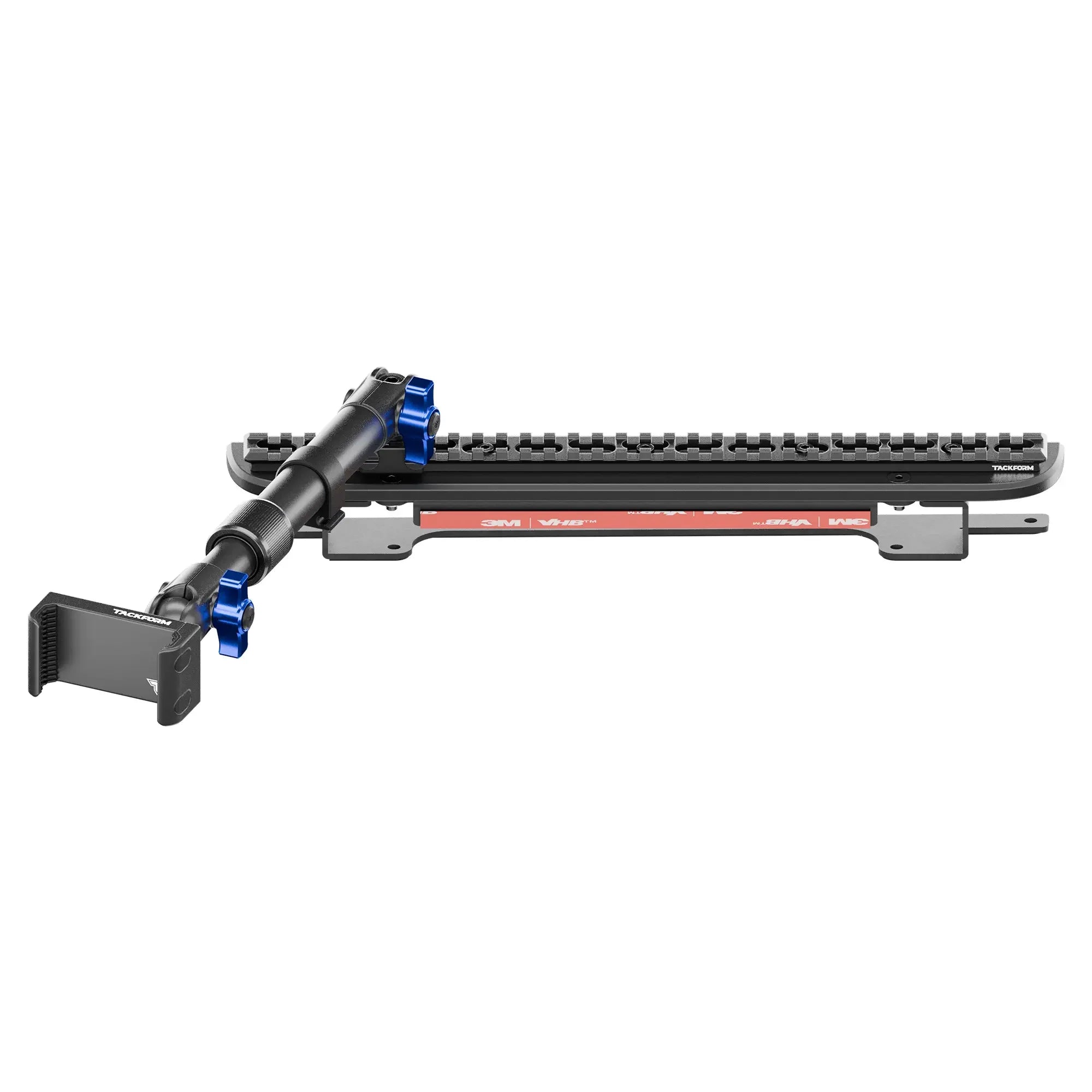 TRAXX™ - Assault Track Picatinny Dash Bracket With 20LITE Phone Mount | Telescoping Arm | 2024-2026 Ford F-150 (See Compatibility Info For Specific Year/Trim Fitment Details)