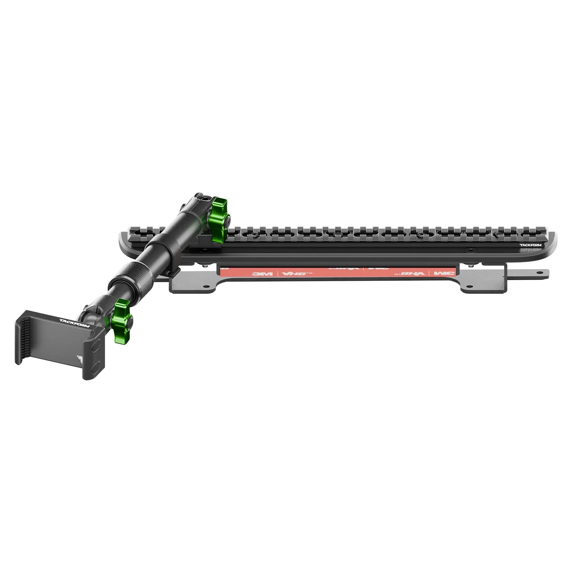 TRAXX™ - Assault Track Picatinny Dash Bracket With 20LITE Phone Mount | Telescoping Arm | 2024-2026 Ford F-150 (See Compatibility Info For Specific Year/Trim Fitment Details)