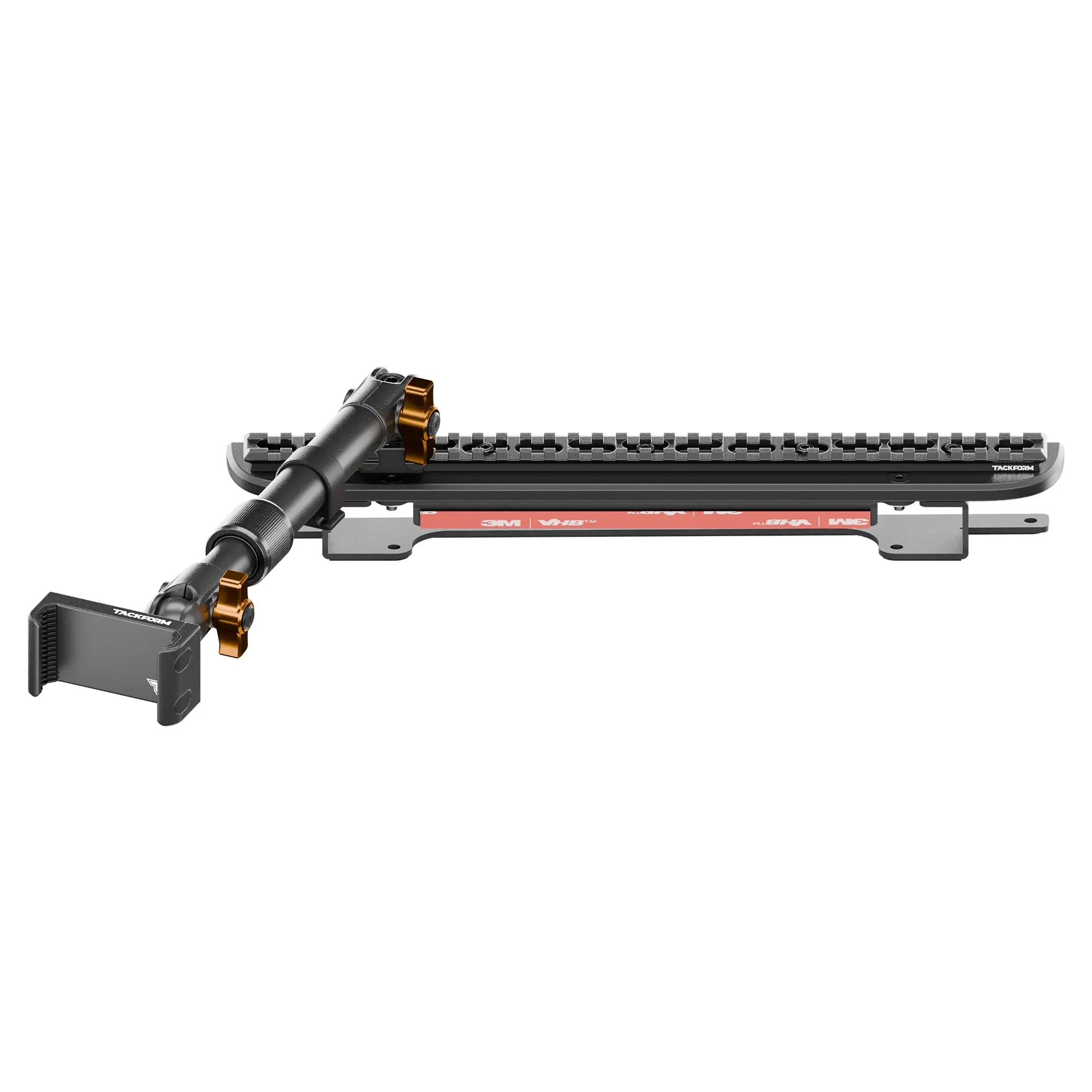 TRAXX™ - Assault Track Picatinny Dash Bracket With 20LITE Phone Mount | Telescoping Arm | 2024-2026 Ford F-150 (See Compatibility Info For Specific Year/Trim Fitment Details)