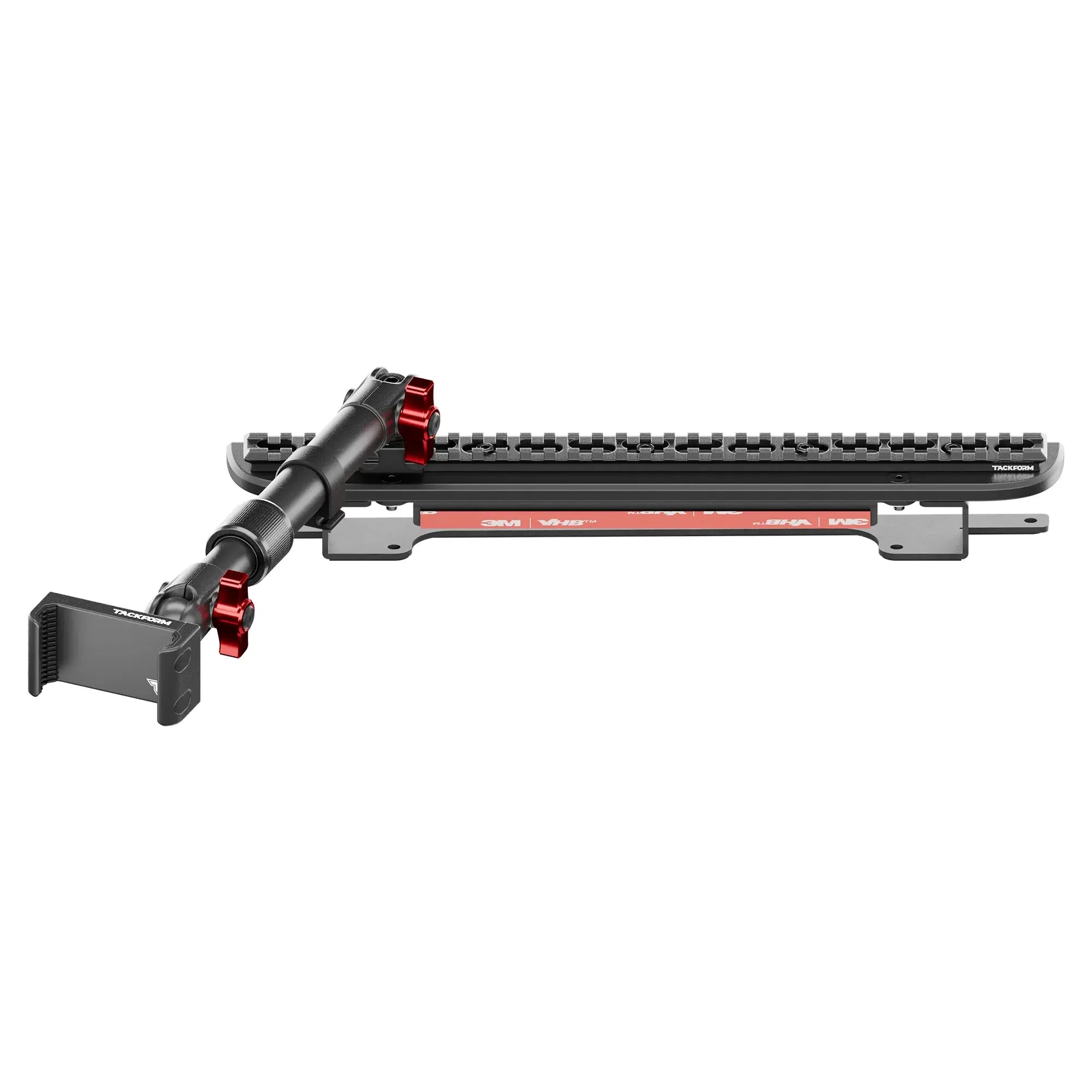 TRAXX™ - Assault Track Picatinny Dash Bracket With 20LITE Phone Mount | Telescoping Arm | 2024-2026 Ford F-150 (See Compatibility Info For Specific Year/Trim Fitment Details)