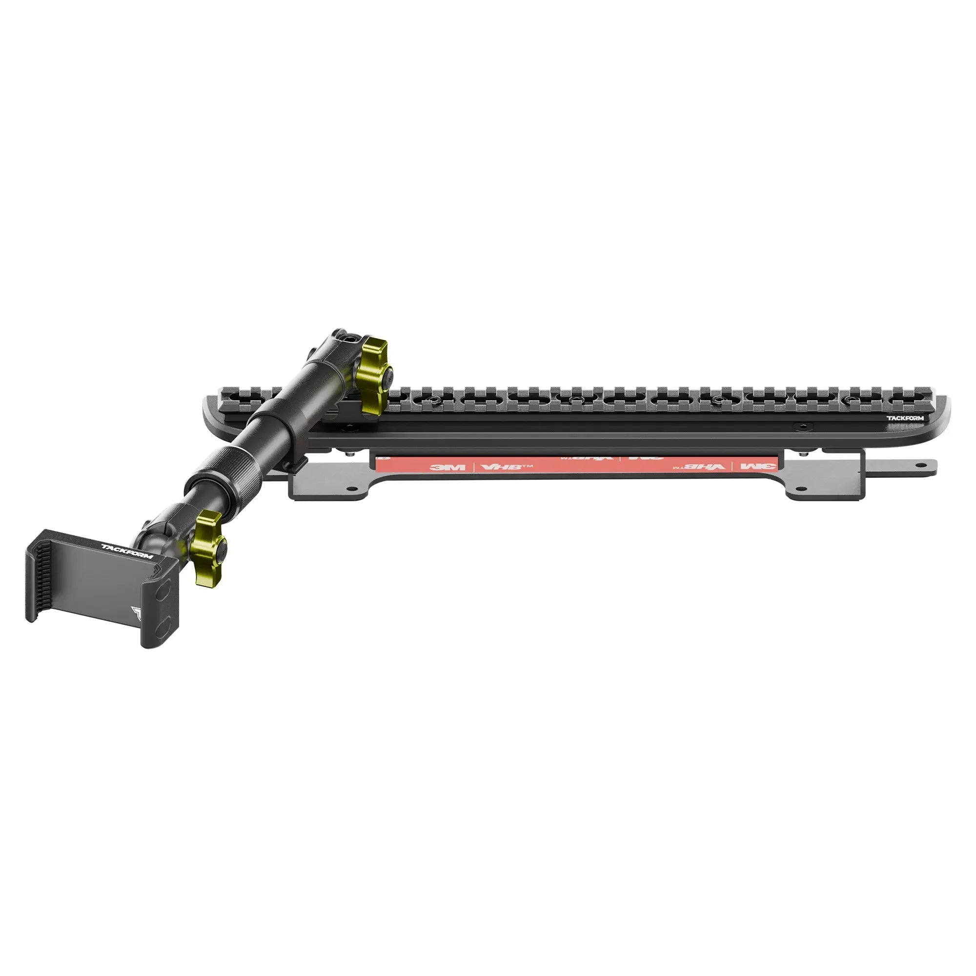TRAXX™ - Assault Track Picatinny Dash Bracket With 20LITE Phone Mount | Telescoping Arm | 2024-2026 Ford F-150 (See Compatibility Info For Specific Year/Trim Fitment Details)
