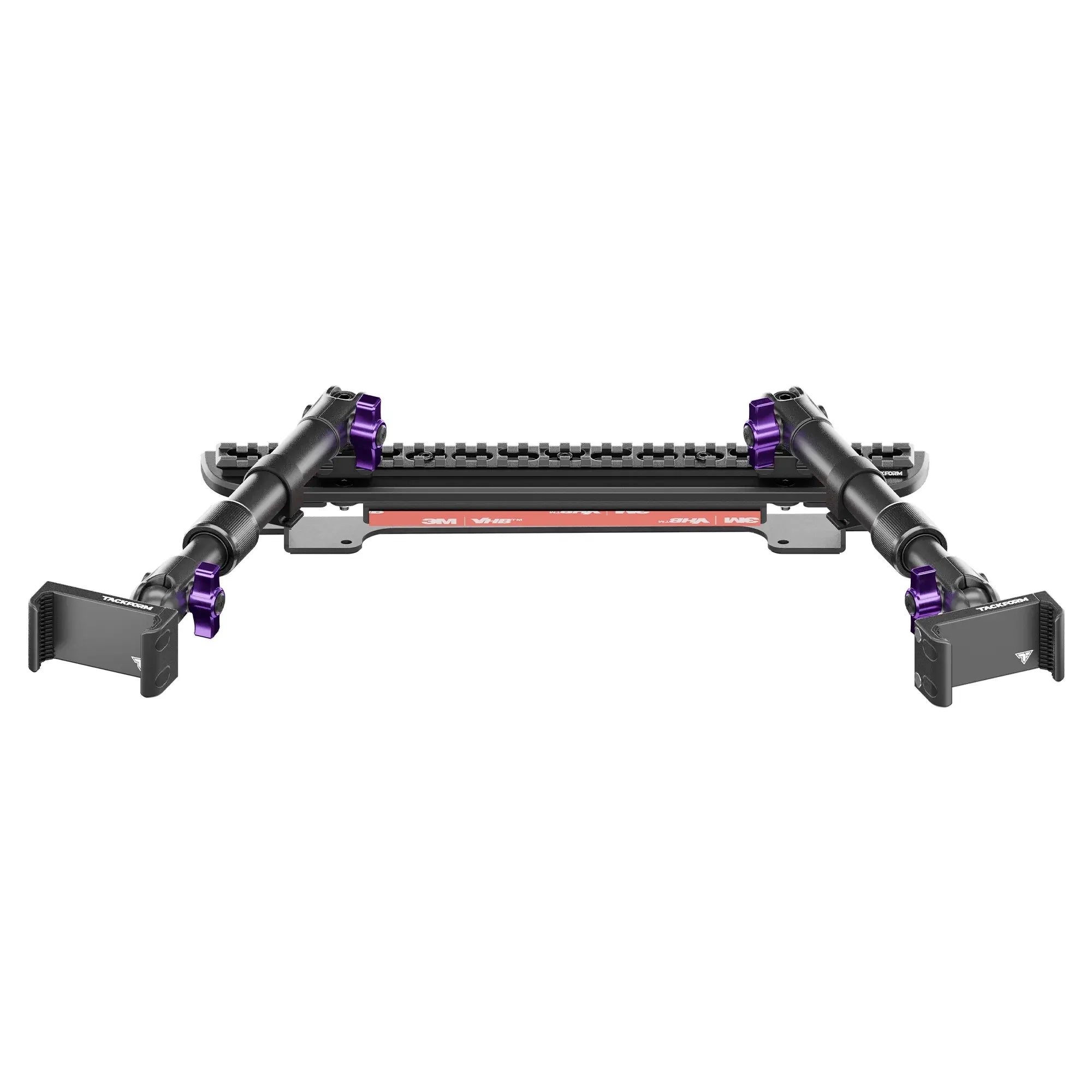 TRAXX™ - Assault Track Picatinny Dash Bracket With Dual 20LITE Phone Mounts | Telescoping Arm | 2024-2026 Ford F-150 (See Compatibility Info For Specific Year/Trim Fitment Details)