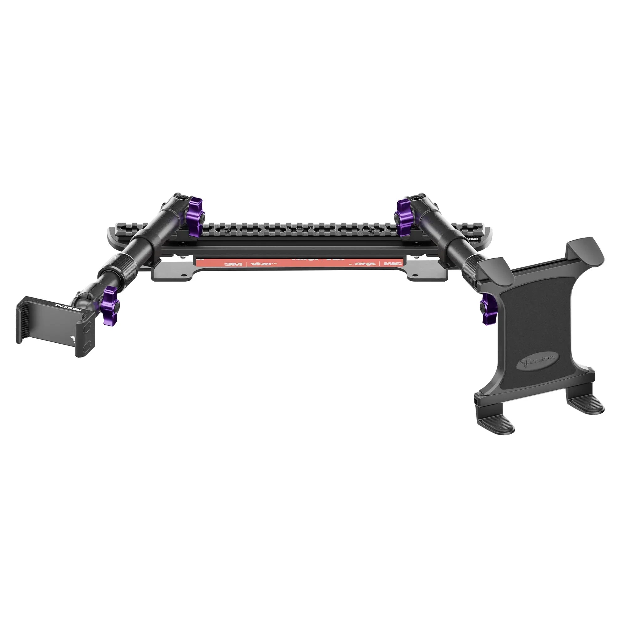 TRAXX™ - Assault Track Picatinny Dash Bracket With 20LITE Phone Mount and Tablet Holder | Telescoping Arm | 2024-2026 Ford F-150 (See Compatibility Info For Specific Year/Trim Fitment Details)