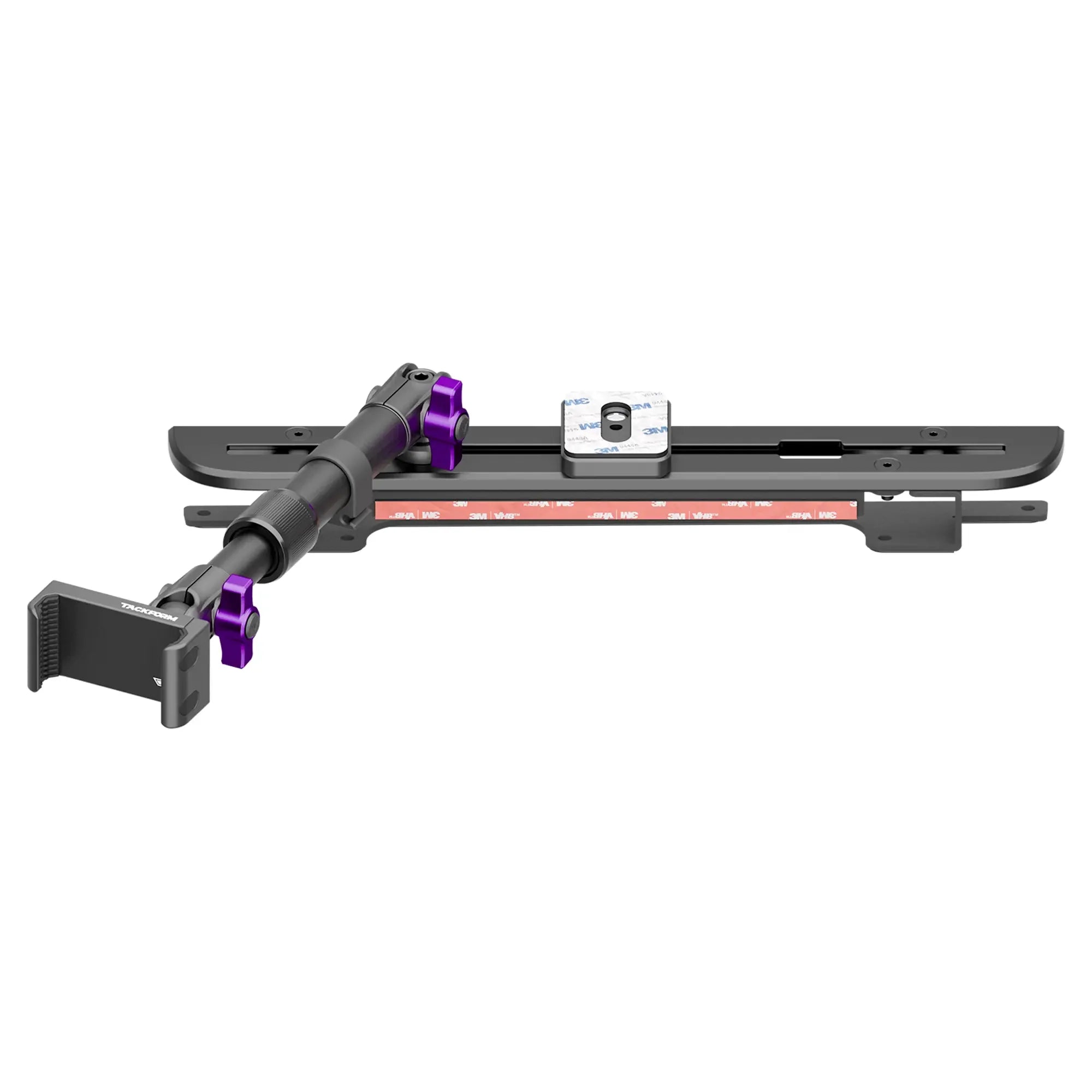 TRAXX™ - Slim Track Dash Bracket With 20LITE Phone Mount and Magnetic Radar Detector Holder | Telescoping Arm | 2024-2026 Ford F-150 (See Compatibility Info For Specific Year/Trim Fitment Details)