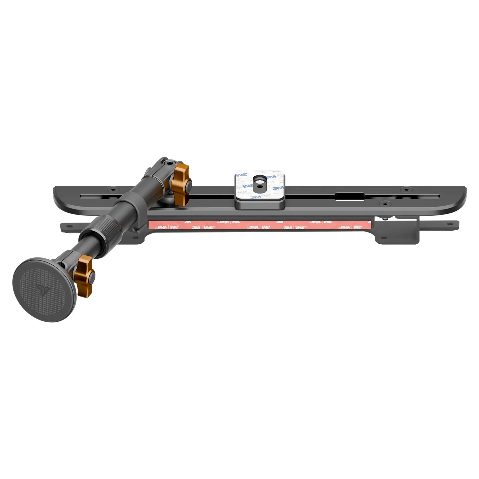 TRAXX™ - Slim Track Dash Bracket With MagSafe Phone Mount and Magnetic Radar Detector Holder  | Telescoping Arm | 2024-2026 Ford F-150 (See Compatibility Info For Specific Year/Trim Fitment Details)
