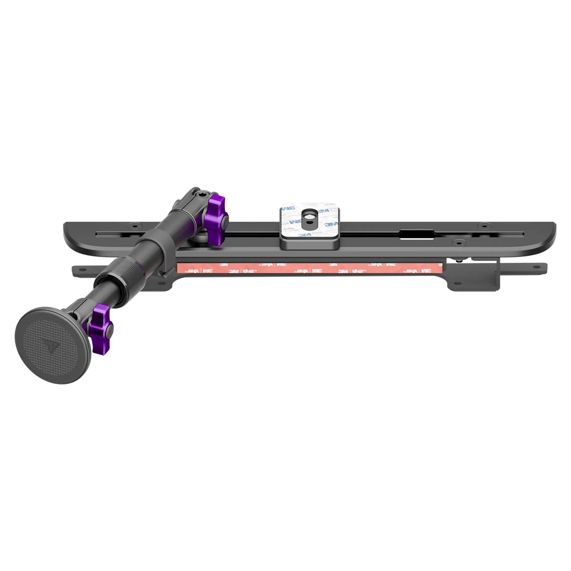 TRAXX™ - Slim Track Dash Bracket With MagSafe Phone Mount and Magnetic Radar Detector Holder  | Telescoping Arm | 2024-2026 Ford F-150 (See Compatibility Info For Specific Year/Trim Fitment Details)