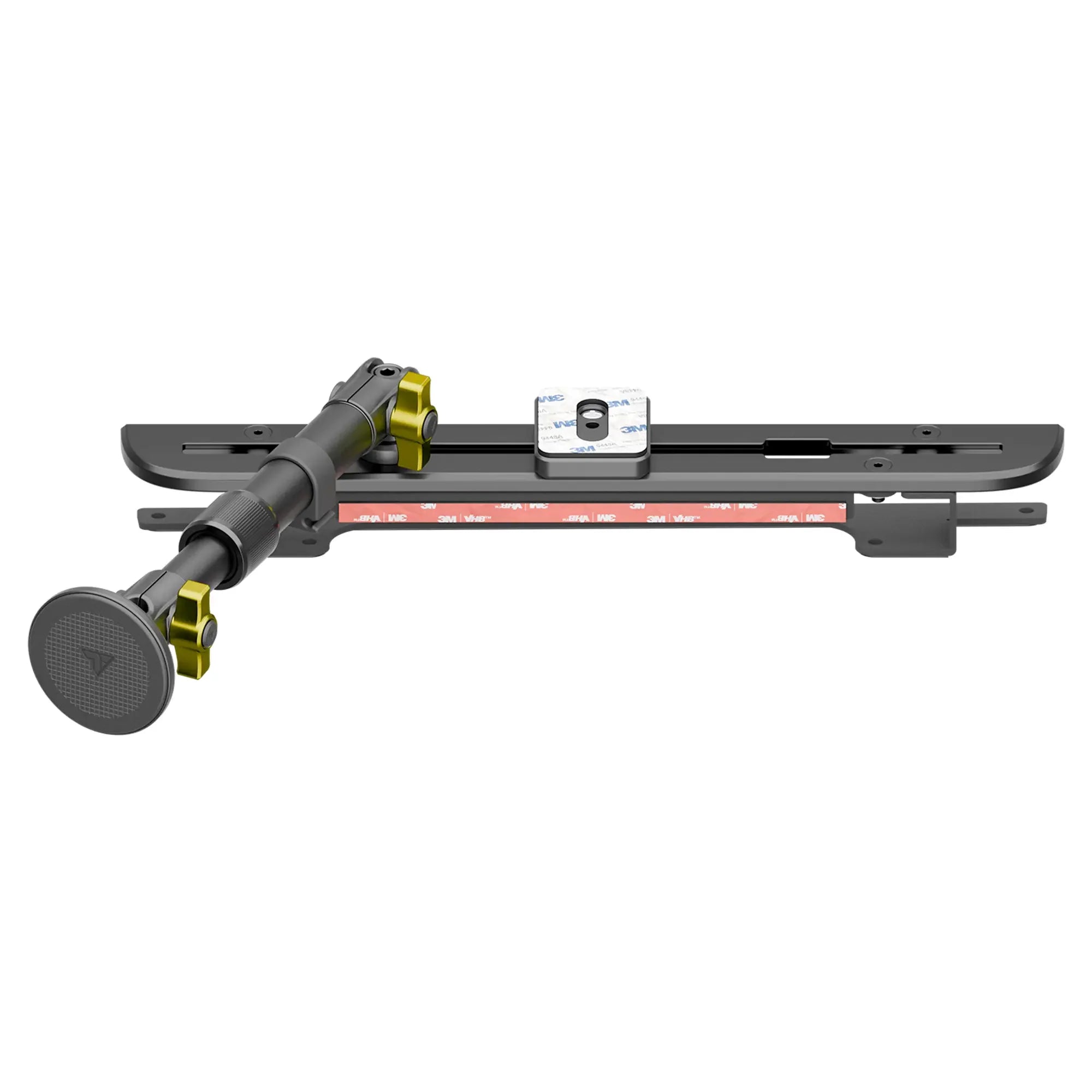 TRAXX™ - Slim Track Dash Bracket With MagSafe Phone Mount and Magnetic Radar Detector Holder  | Telescoping Arm | 2024-2026 Ford F-150 (See Compatibility Info For Specific Year/Trim Fitment Details)
