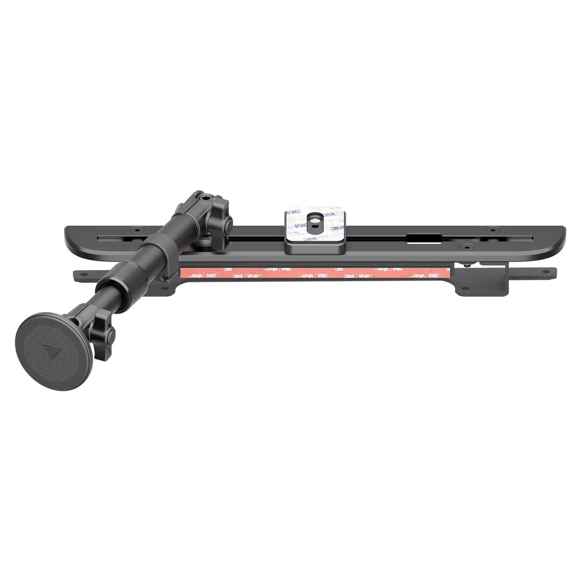 TRAXX™ - Slim Track Dash Bracket With MagSafe Phone Mount and Magnetic Radar Detector Holder  | Telescoping Arm | 2024-2026 Ford F-150 (See Compatibility Info For Specific Year/Trim Fitment Details)