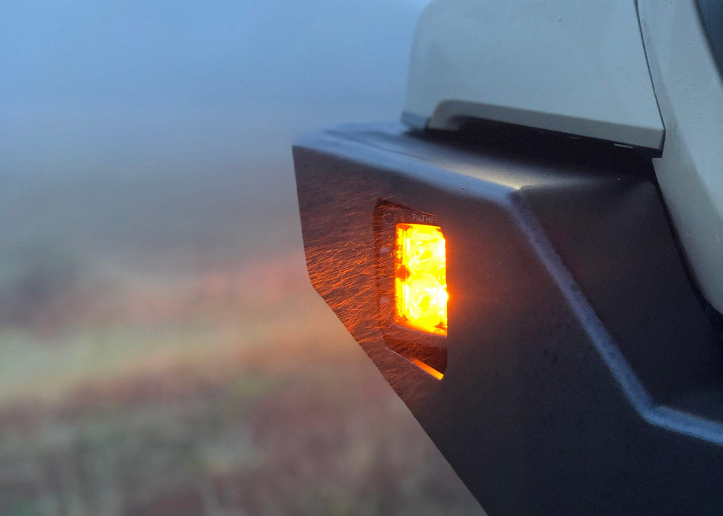 Pathfinder - 2" Surface Mount Amber Spot
