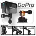 GoPro | TRAXX™ - Slim Track Base | 3.5" DuraLock Arm