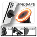 MagSafe Phone Holder | TRAXX™ - Slim Track Base | 3.5" DuraLock Arm