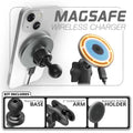 MagSafe Charging Phone Holder  | TRAXX™ - Slim Track Base | 2" DuraLock Arm