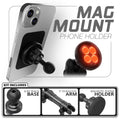 Magnetic Phone Holder | TRAXX™ - Slim Track Base | 5" DuraLock Arm