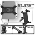 Metal Tablet Holder | TRAXX™ - Slim Track Base | 6" DuraLock Arm