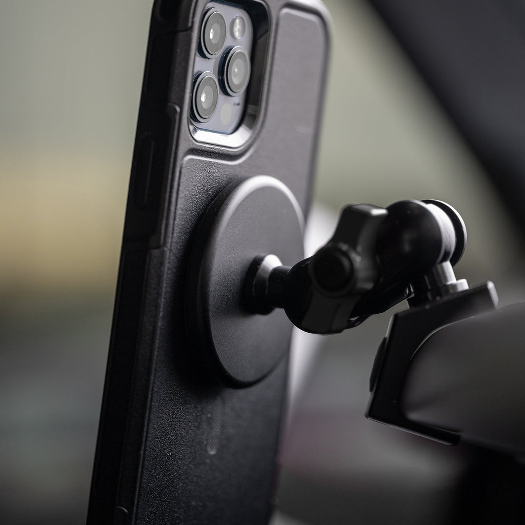LINK™ MagSafe Phone Mount With Top Dash Clip | 2" Arm | 2021-2026 Ford Bronco | 6th Generation | (NOT FOR LEATHERETTE STITCHED DASH)