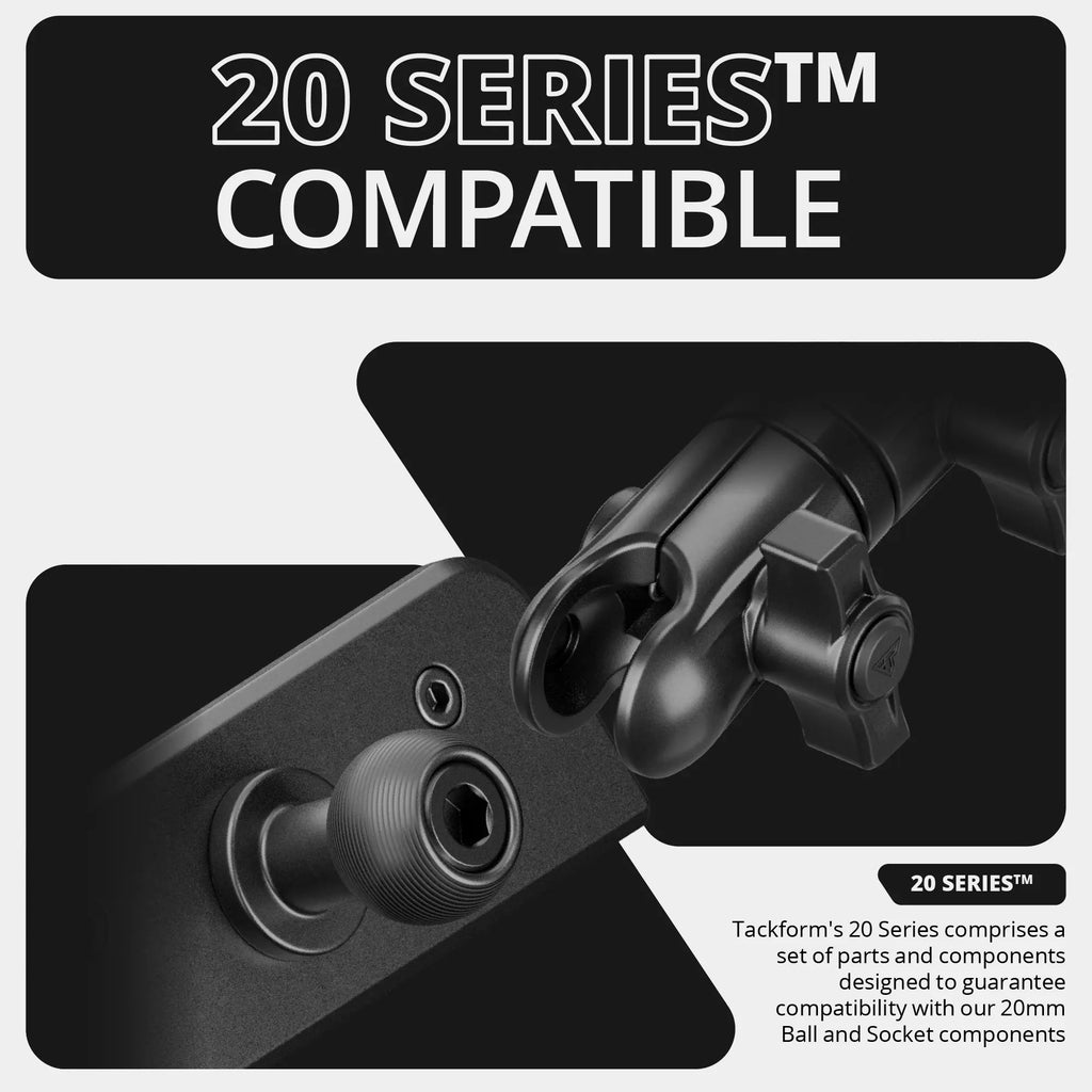 LINK™ Vent Mount Bracket With Qi2/MagSafe Charging and Cooling Phone Holder | 3.5" Arm | 2020+ Ford Transit (Not Compatible With Transit Connect)