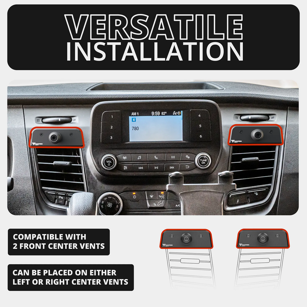LINK™ Vent Mount Bracket With MagSafe Charging Phone Holder | 3.5" Arm | 2020+ Ford Transit (Not Compatible With Transit Connect)