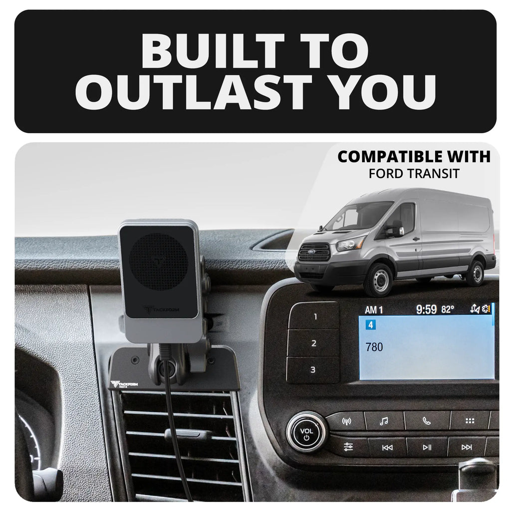 LINK™ Vent Mount Bracket With MagSafe Charging Phone Holder | 3.5" Arm | 2020+ Ford Transit (Not Compatible With Transit Connect)