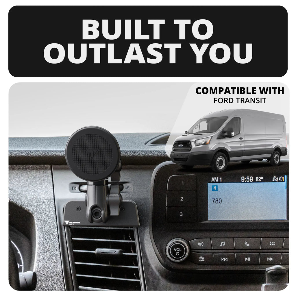 LINK™ Vent Mount Bracket With MagSafe Phone Holder | 3.5" Arm | 2020+ Ford Transit (Not Compatible With Transit Connect)