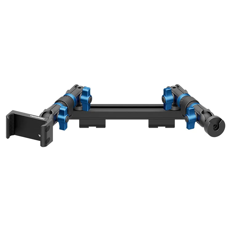 TRAXX™ - Slim Track Dash Bracket With 20LITE Phone Holder & CB Microphone Holder | 2019-2023 Ford Ranger (WITHOUT Switch Panel)
