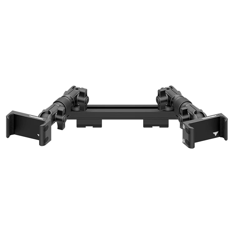 TRAXX™ - Slim Track Dash Bracket With Dual 20LITE Phone Holders | 2019-2023 Ford Ranger (WITHOUT Switch Panel)