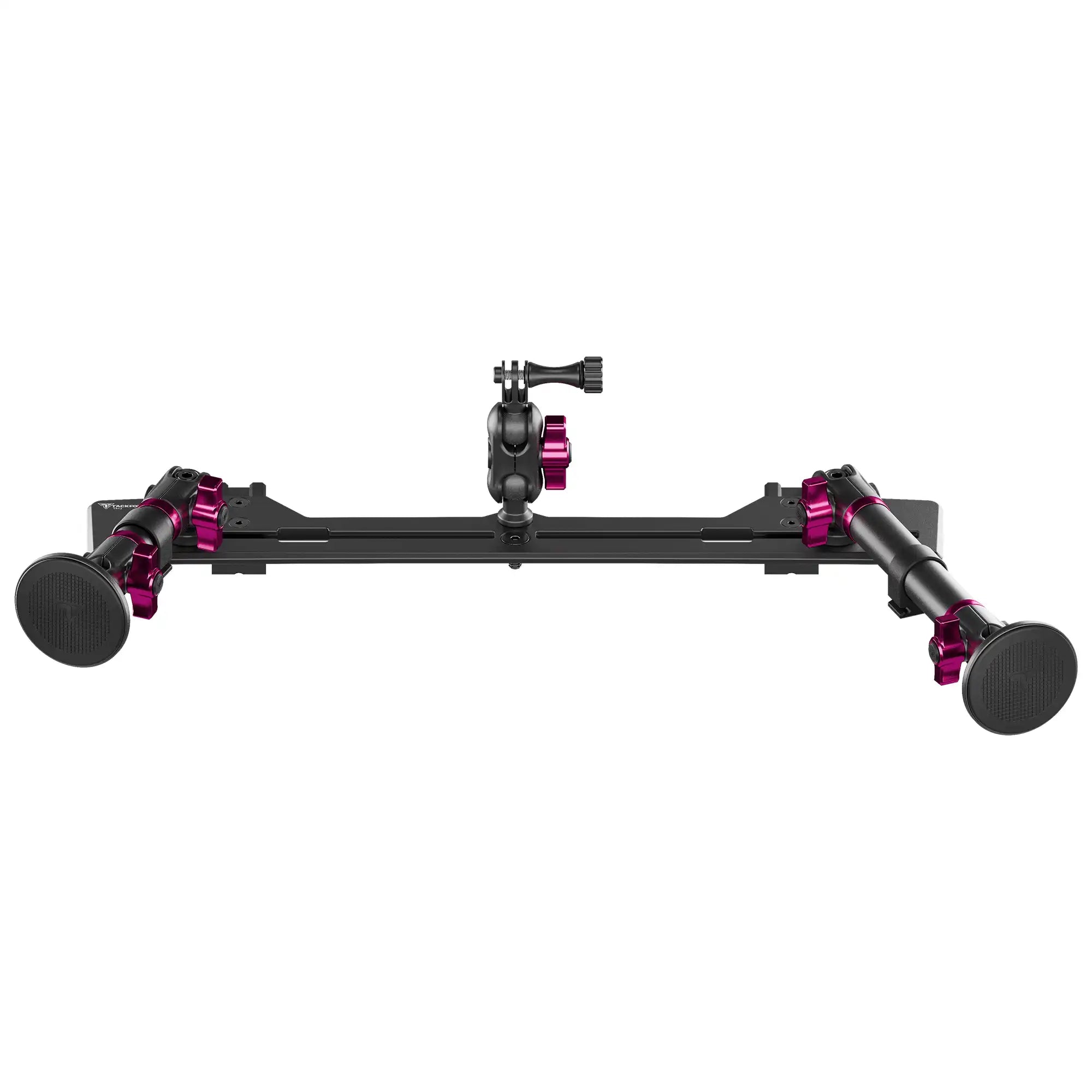 TRAXX™ - Slim Track Dash Bracket With Dual MagSafe Phone Mounts & GoPro Mount | 2021-2026 Ford Bronco & Bronco Raptor (Non-Sport)