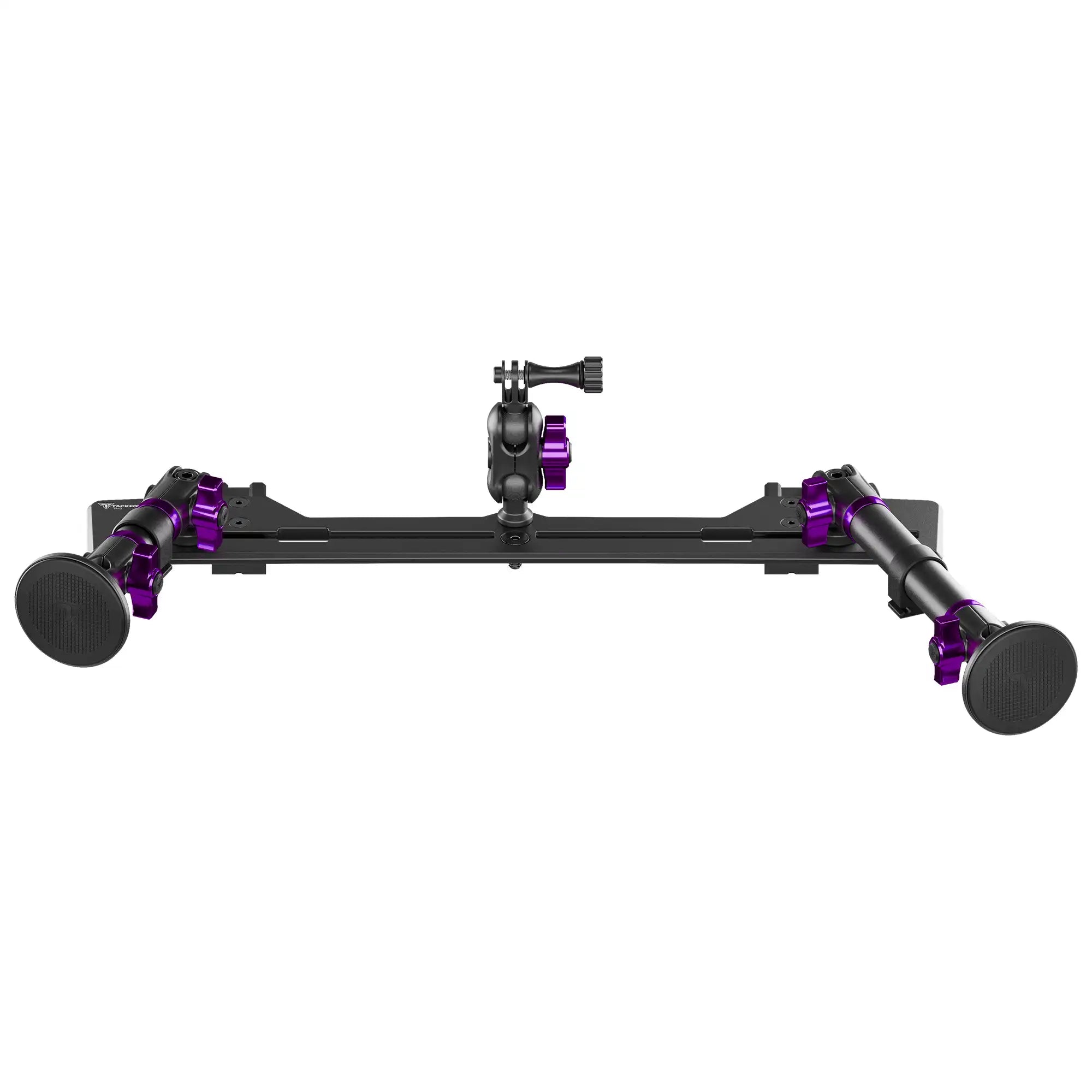 TRAXX™ - Slim Track Dash Bracket With Dual MagSafe Phone Mounts & GoPro Mount | 2021-2026 Ford Bronco & Bronco Raptor (Non-Sport)