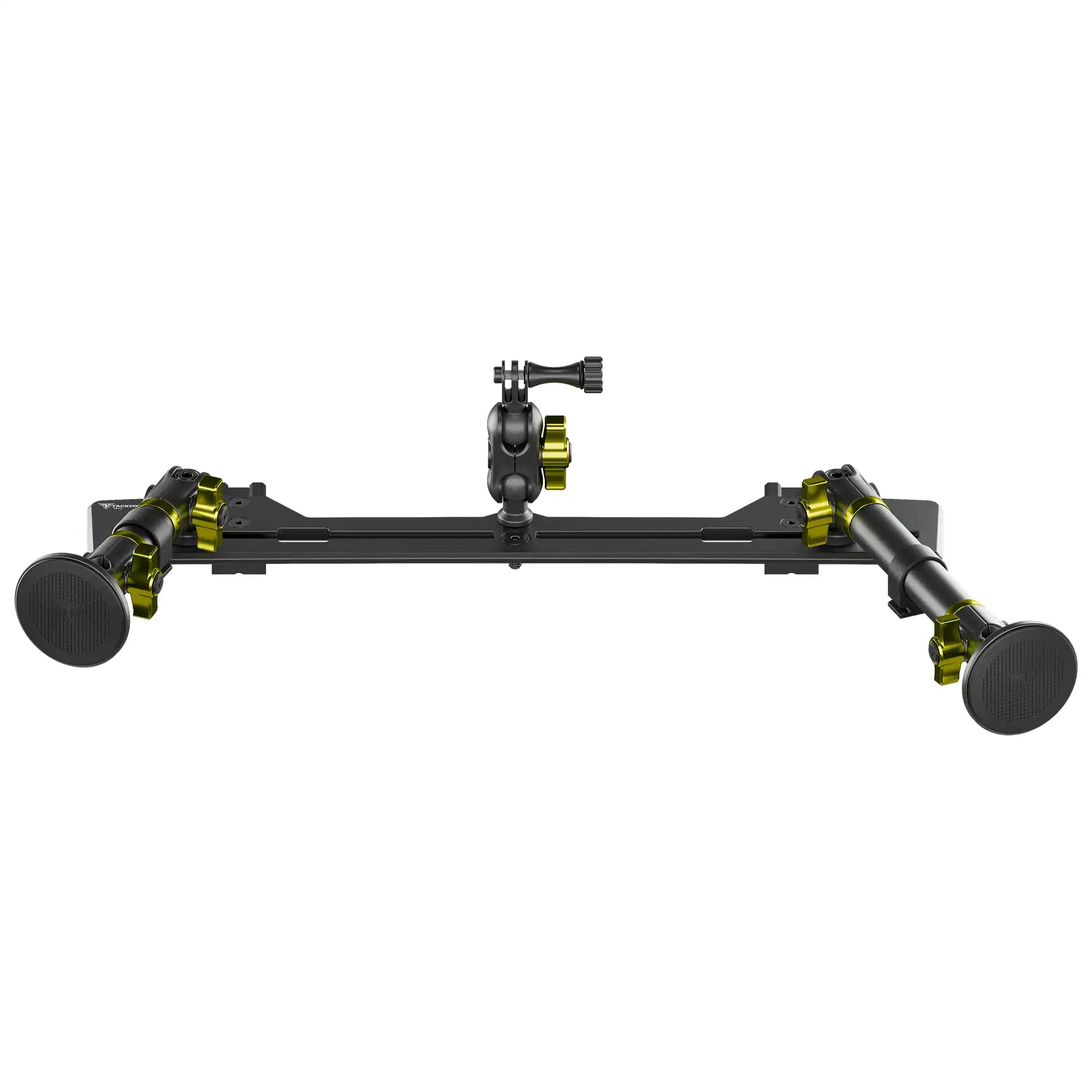 TRAXX™ - Slim Track Dash Bracket With Dual MagSafe Phone Mounts & GoPro Mount | 2021-2026 Ford Bronco & Bronco Raptor (Non-Sport)