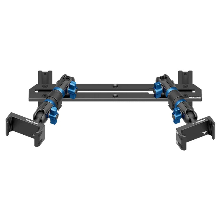 TRAXX™ - Slim Track Dash Bracket With Dual 20LITE Phone Mounts | 2023-2026 Ford Super Duty (F-250 Through F-600)